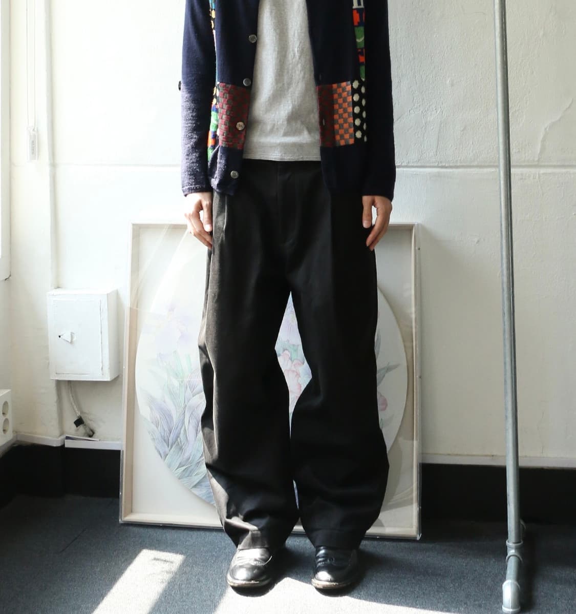 와코마리아 블랙 트라우저  상품이미지1