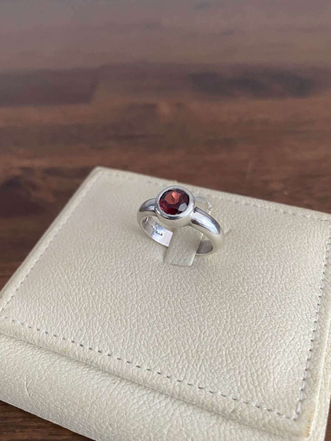 가넷 실버 반지(925 SILVER) 상품이미지9