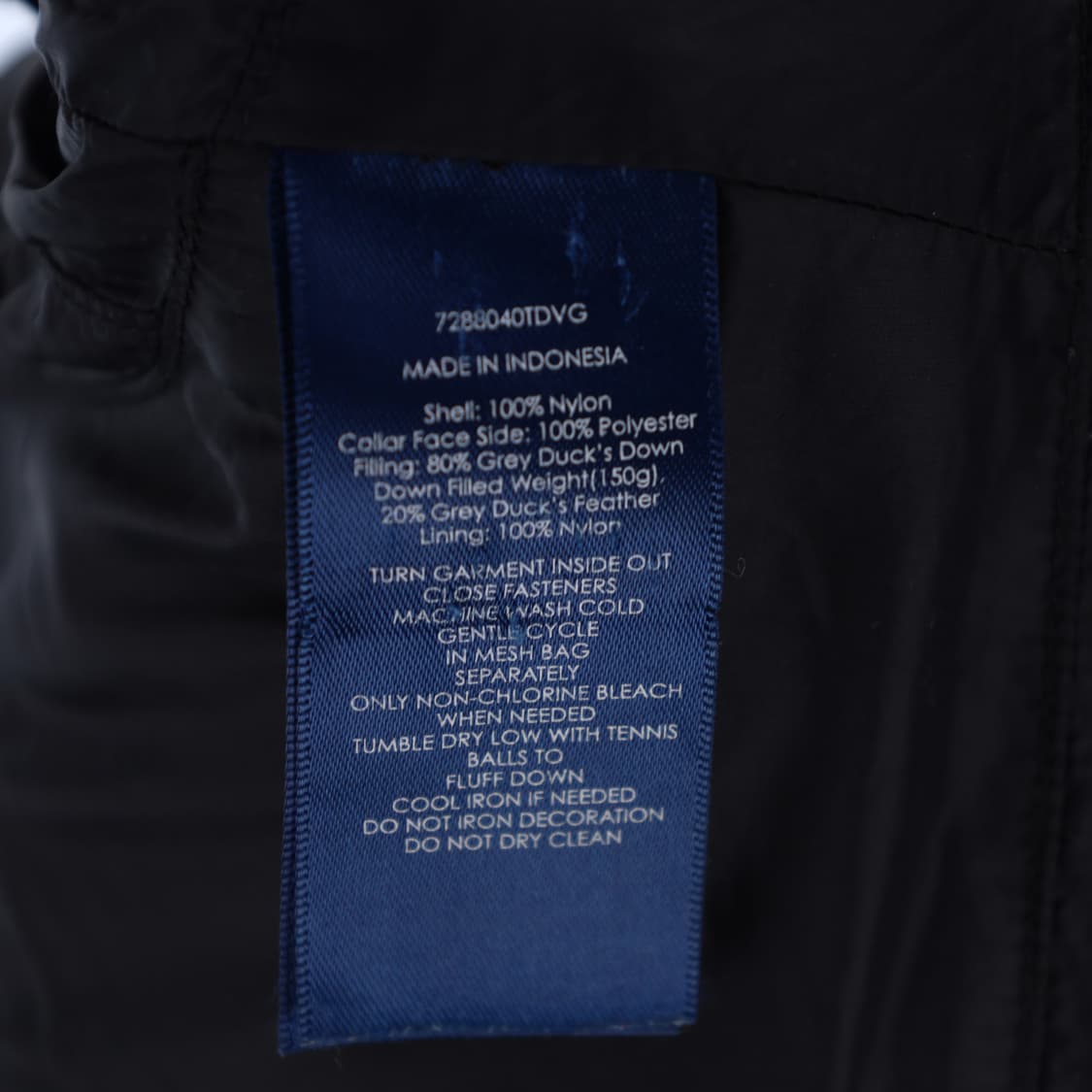 M 폴로 랄프로렌 치프키프 덕다운 패딩 조끼 N7229 상품이미지6