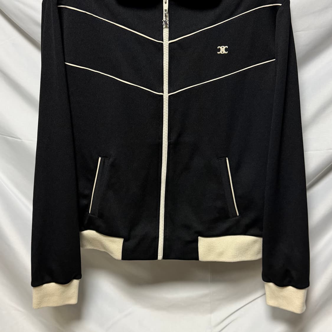 [S+급/M] 셀린느 트리오페 로고 트랙 자켓 집업 상품이미지3