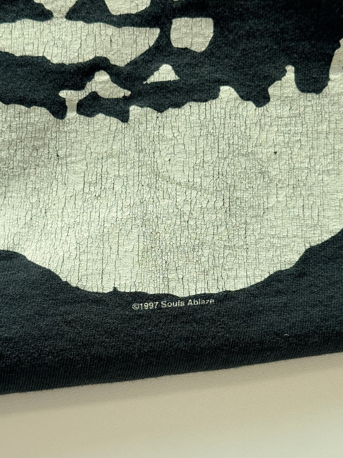 (XXL)90s Misfits Crimson Ghost band tee 상품이미지4