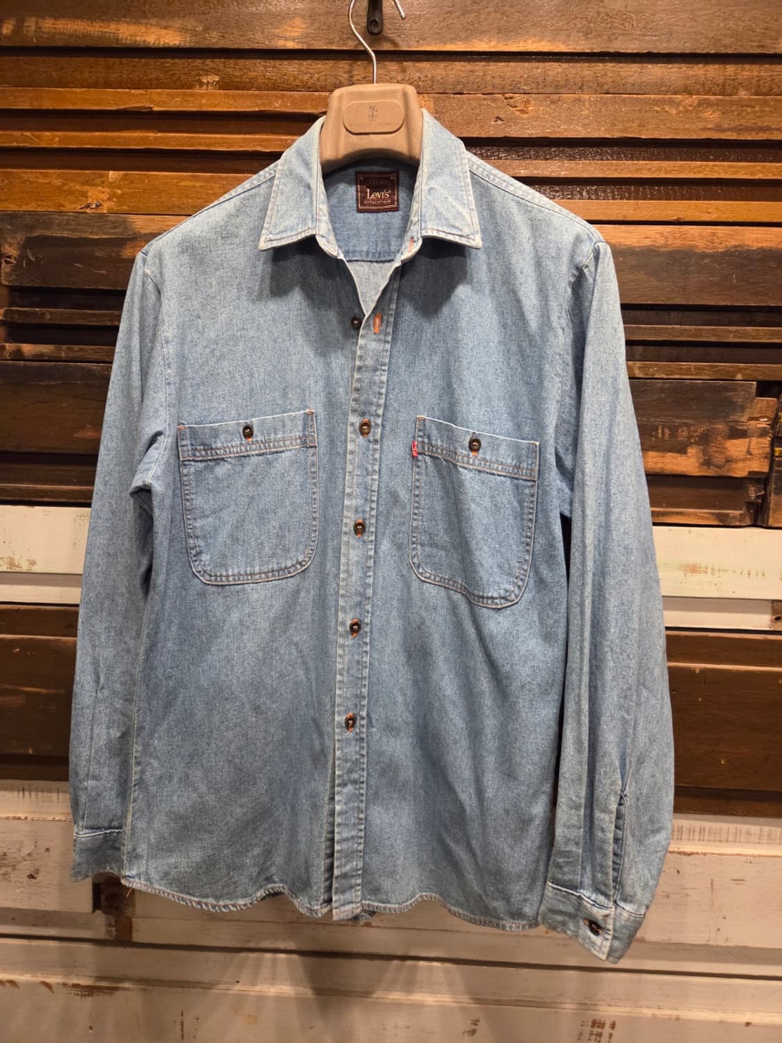 80'S 리바이스 데님셔츠  상품이미지9