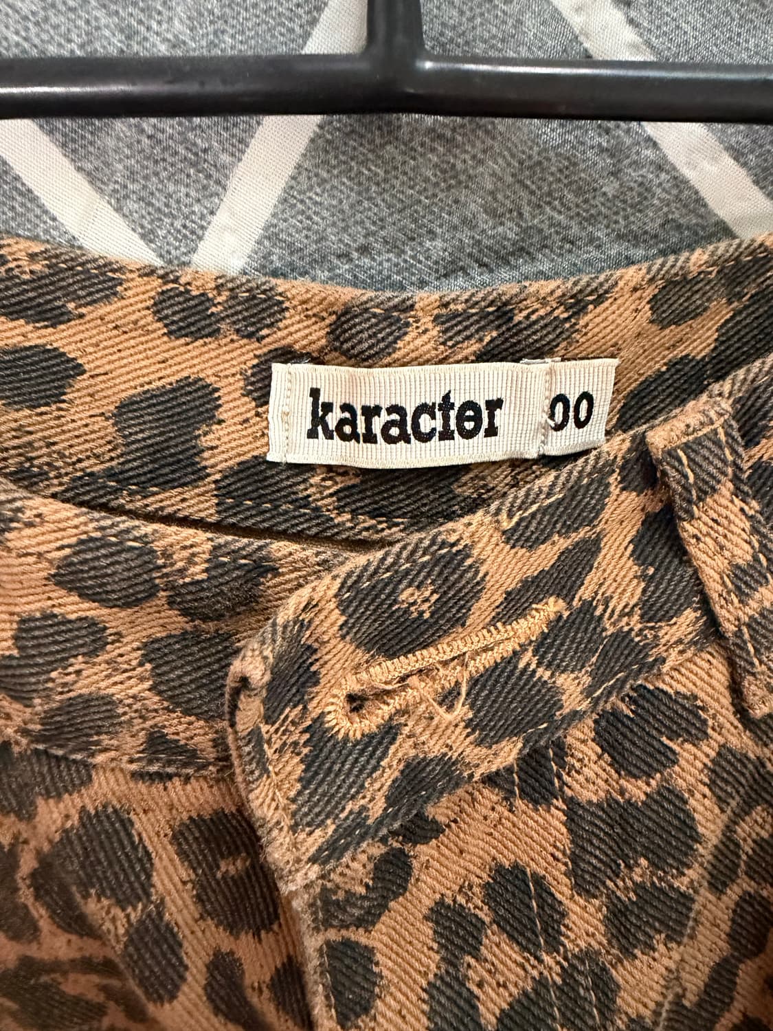 카락터 레오파드 팬츠 상품이미지2