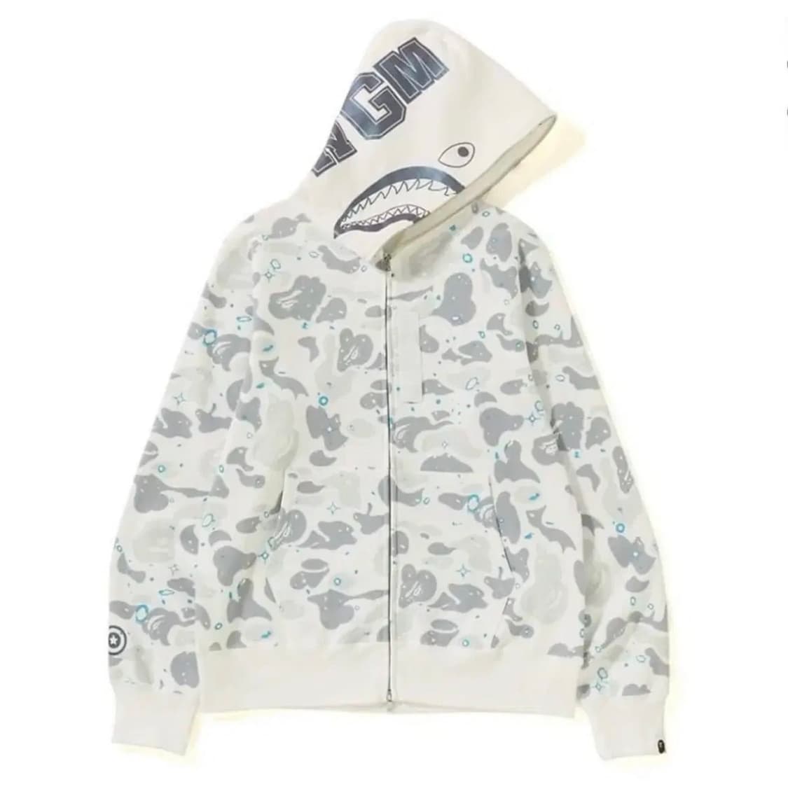 베이프 스페이스 카모 후드집업 상품이미지1