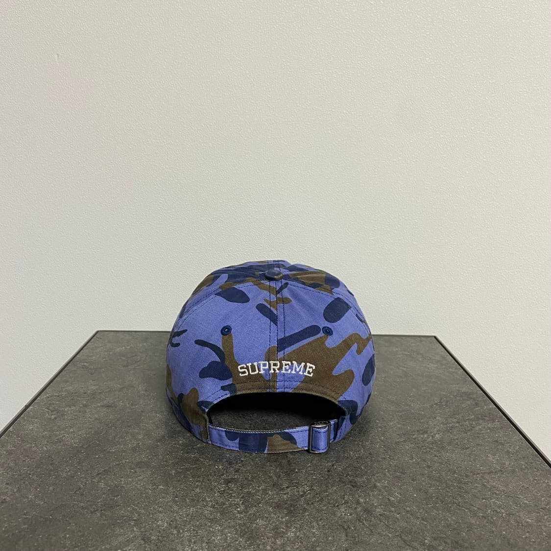 (OS) 슈프림 S로고 볼캡 모자 카모 네이비 상품이미지4