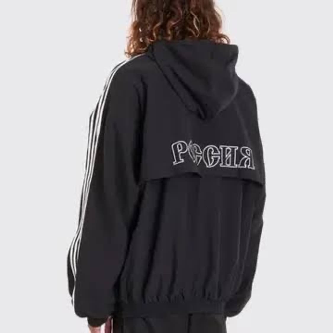 [M] 아디다스X고샤 콜라보 우븐 자켓 블랙 상품이미지2