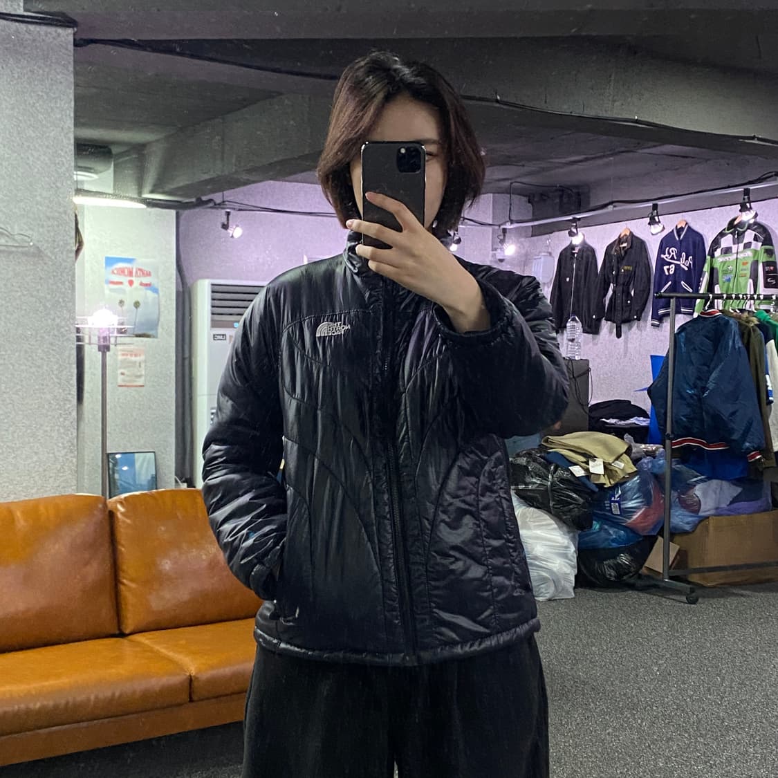 노스페이스 우먼스 경량 패딩 B2818 상품이미지1