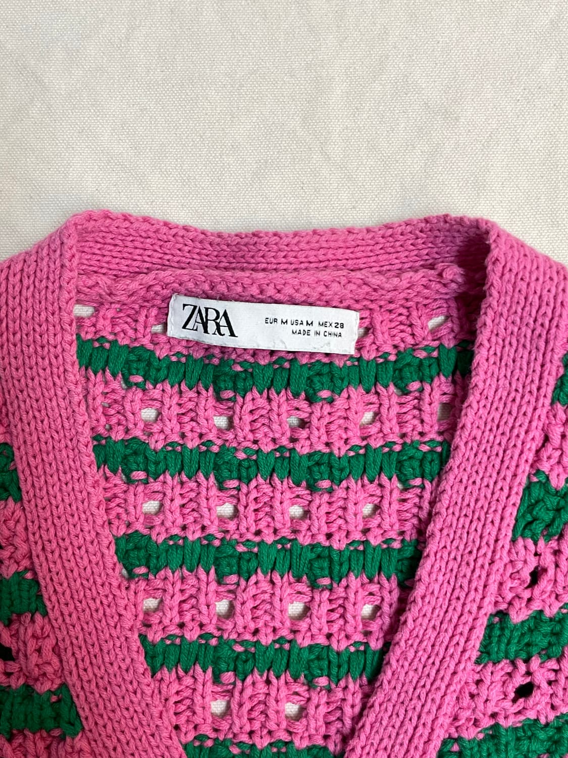 자라 크롭 니트 가디건 상품이미지4