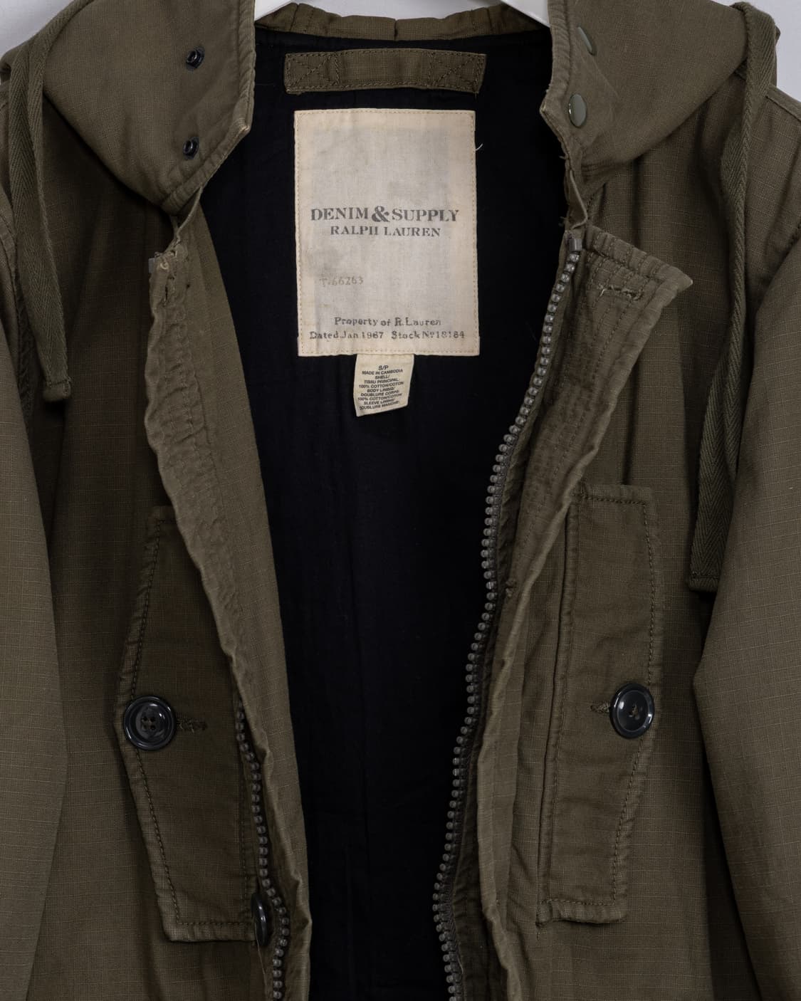 Denim&Supply 폴로 랄프로렌 후드 야상 점퍼 상품이미지5