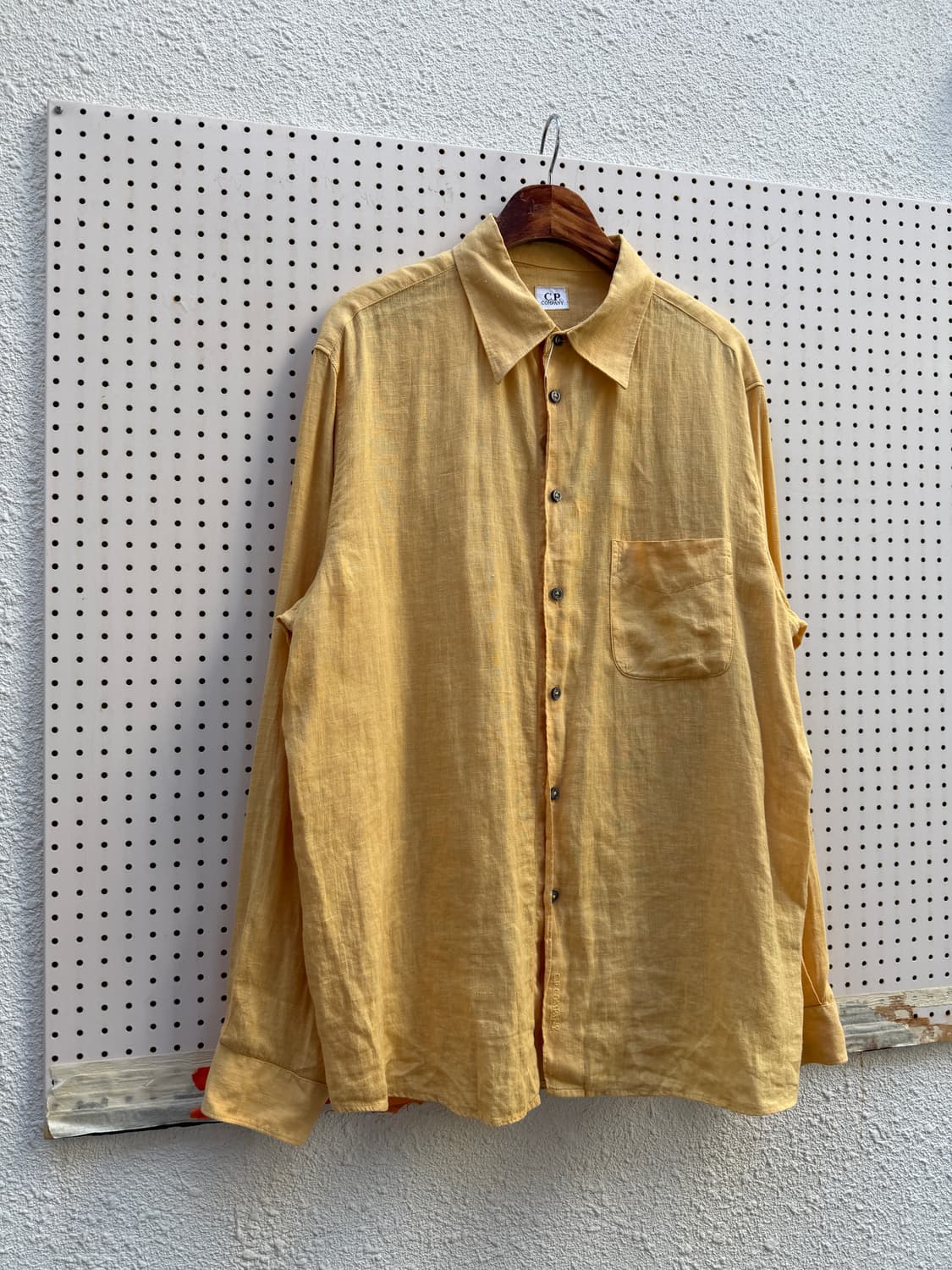 2000s C.P.COMPANY LINEN 올드 씨피컴퍼니 린넨셔츠 상품이미지4