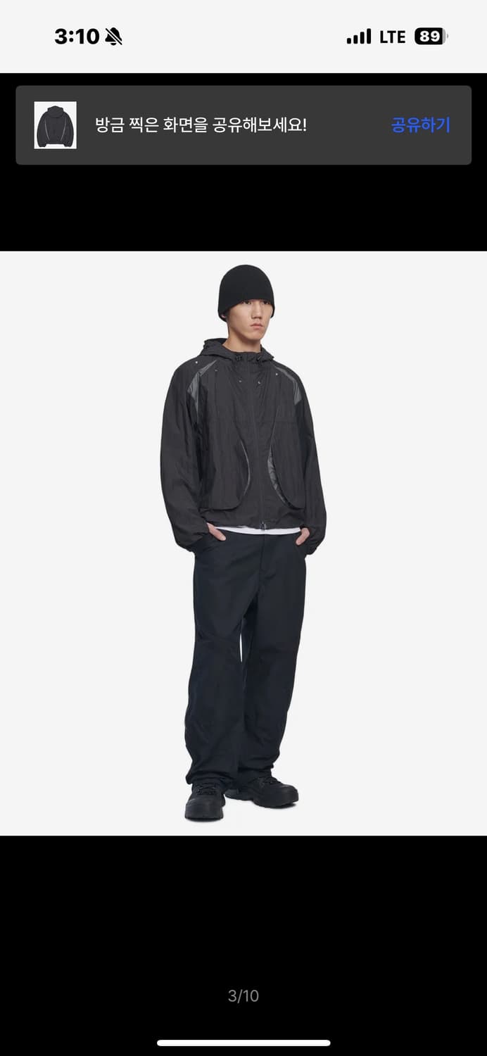 노메뉴얼 바람막이 LIGHT SHIELD JACKET - WASHED B 상품이미지3