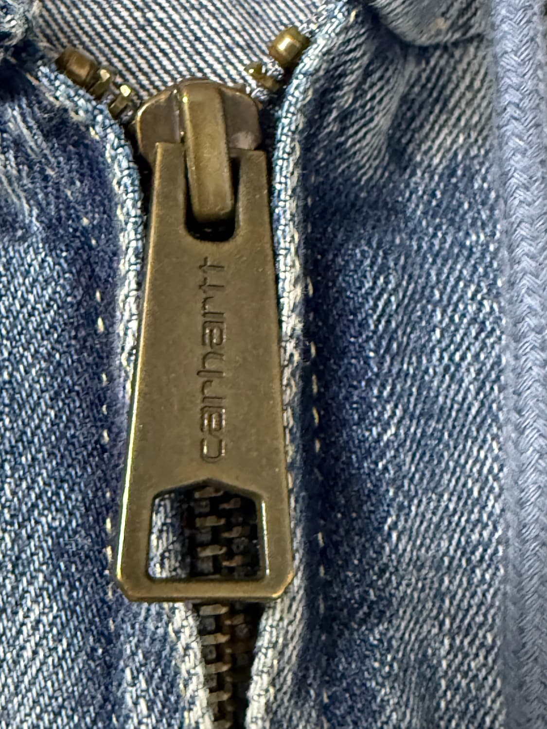 칼하트 WIP OG 엑티브 데님 후드집업자켓 상품이미지6