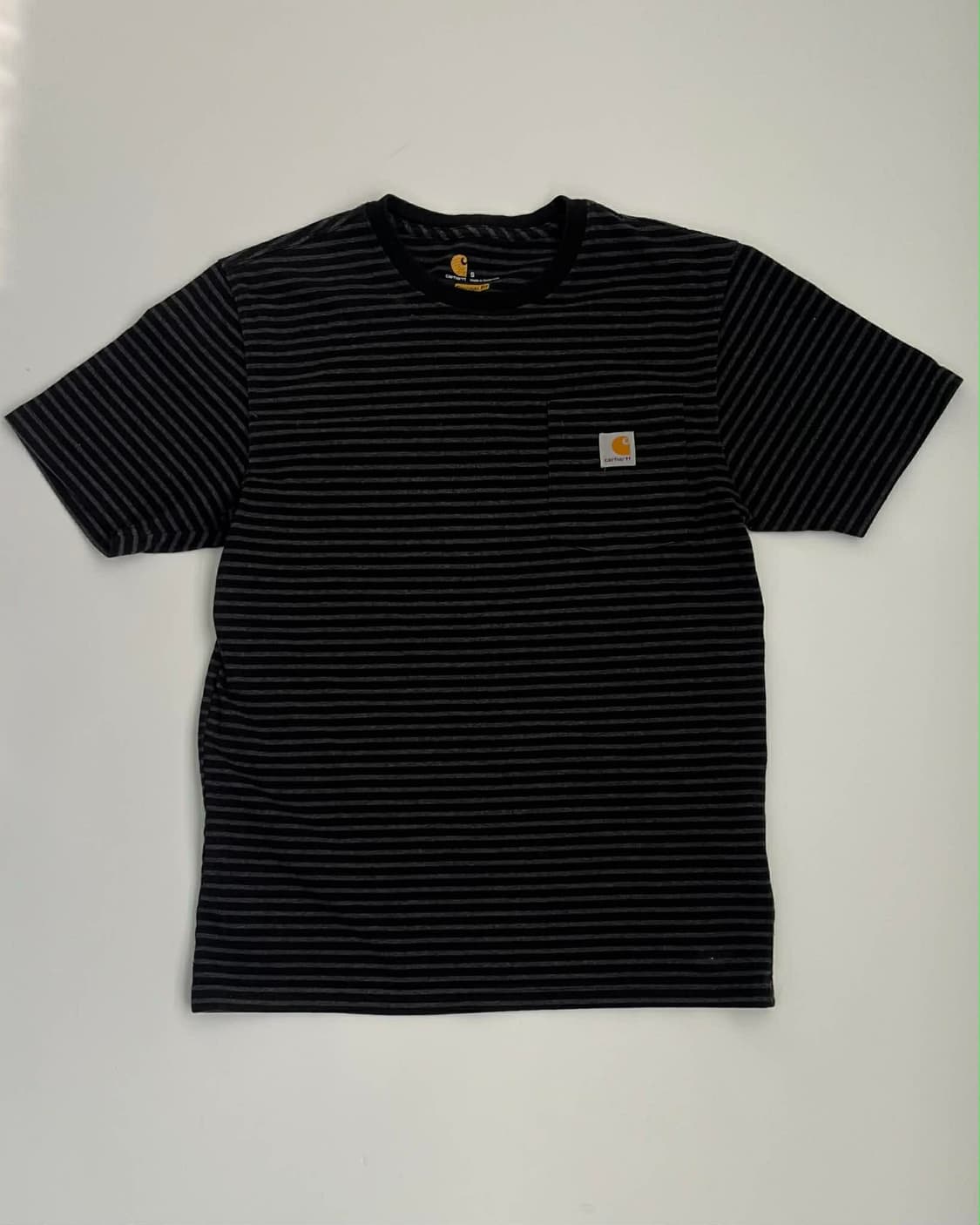 [S] 칼하트 스트라이프 포켓 반팔 티셔츠 상품이미지1