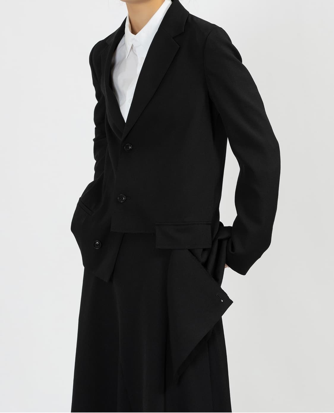 요지야마모토 y's 슬릿 디테일 자켓 상품이미지5