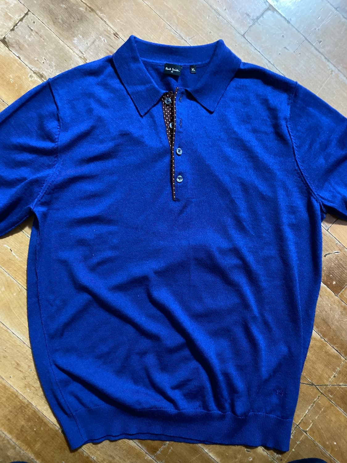 폴 스미스 남성 울100% 니트 폴로 셔츠 XL (105₩ 상품이미지1