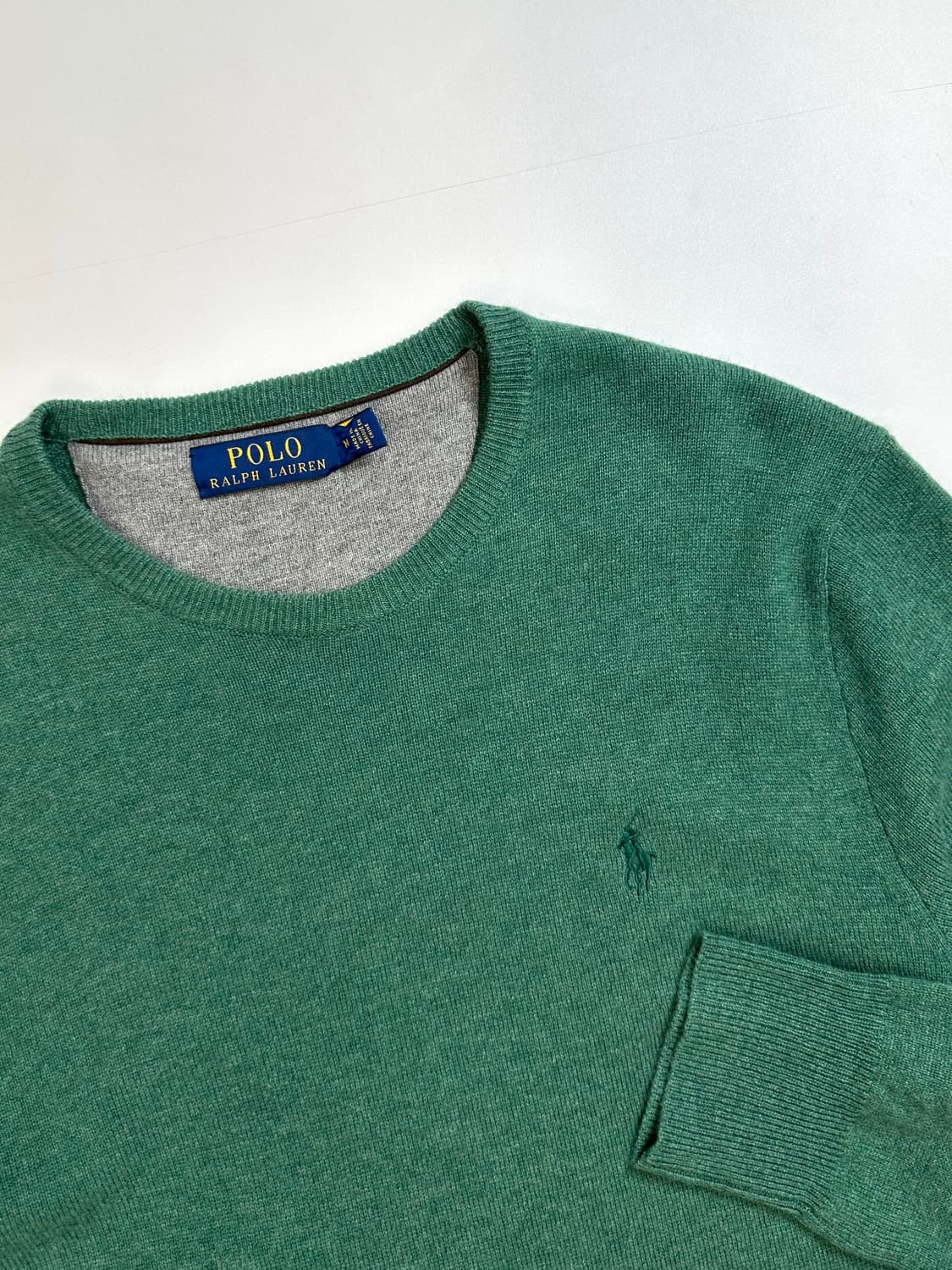 폴로 랄프로렌 크루넥 니트 (M) 상품이미지1