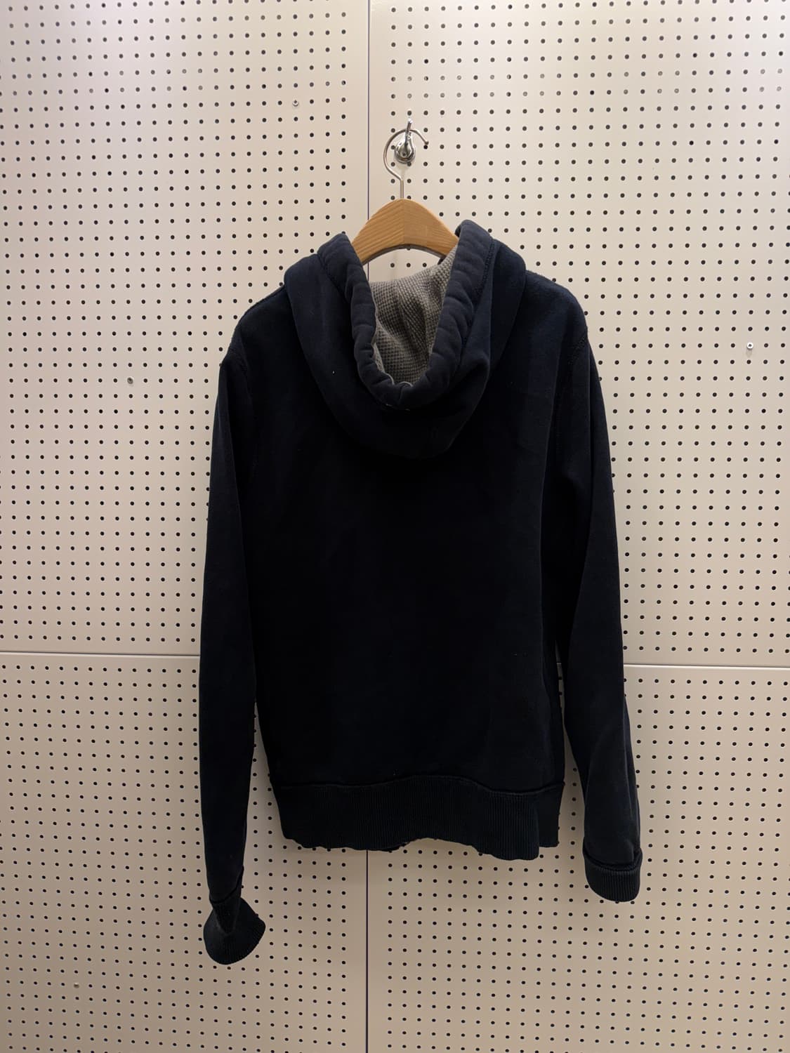 아베크롬비 앤 피치 로고 후드집업 네이비 U1145 상품이미지3