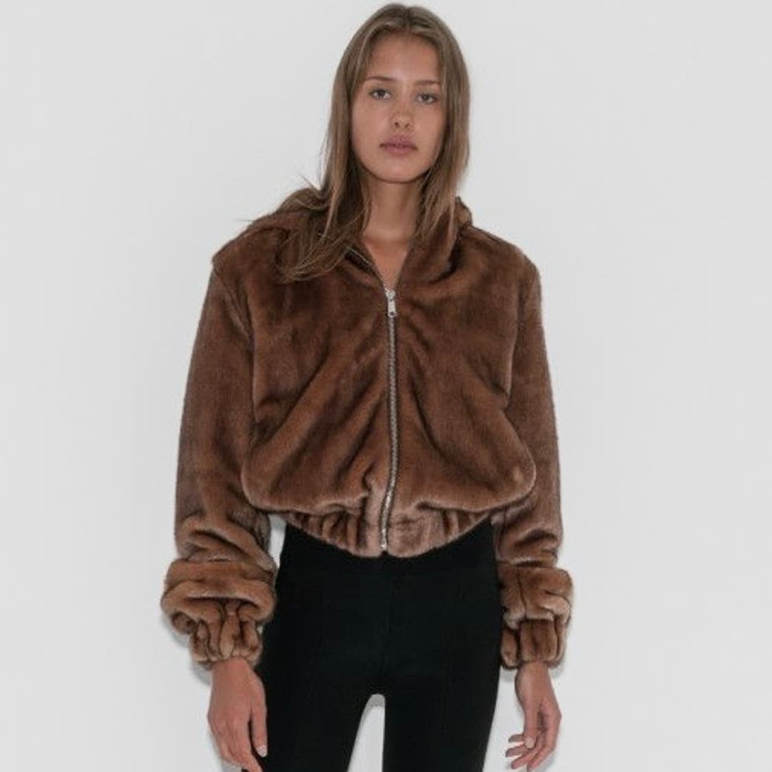 헬무트랭 포우 밍크 봄버 자켓 상품이미지1