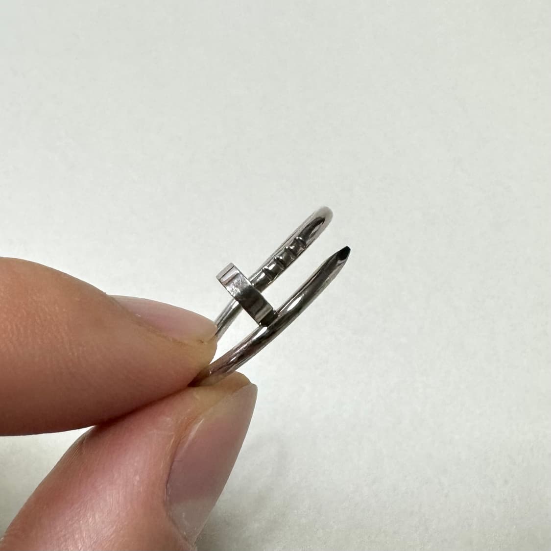 [59호/SM]까르띠에 저스트 앵 끌루 화이트골드 반지 상품이미지4