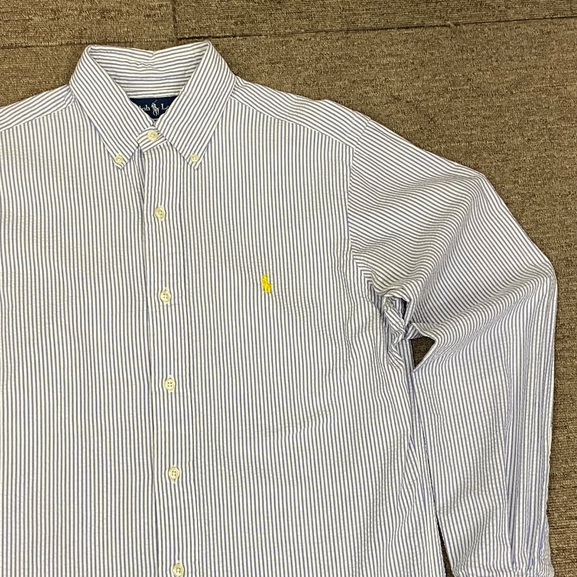 (S) POLO 폴로 랄프로렌 스트라이프 셔츠 클래식 핏  상품이미지3