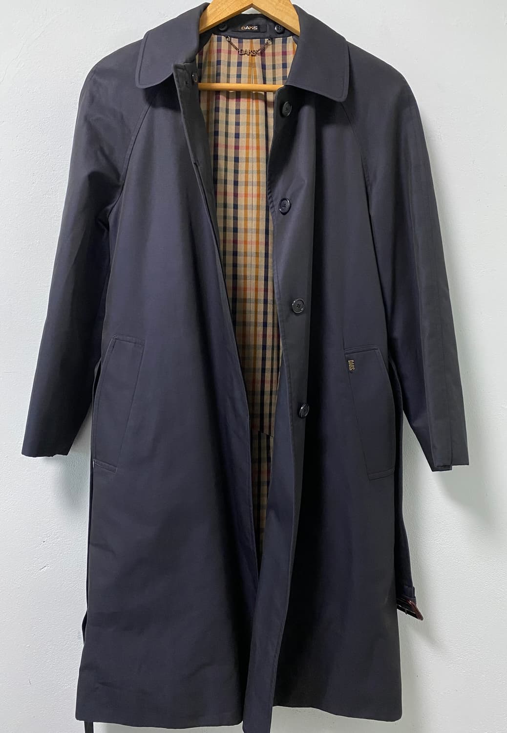 닥스 DAKS / 싱글 트렌치 코트 네이비 / 55 상품이미지2