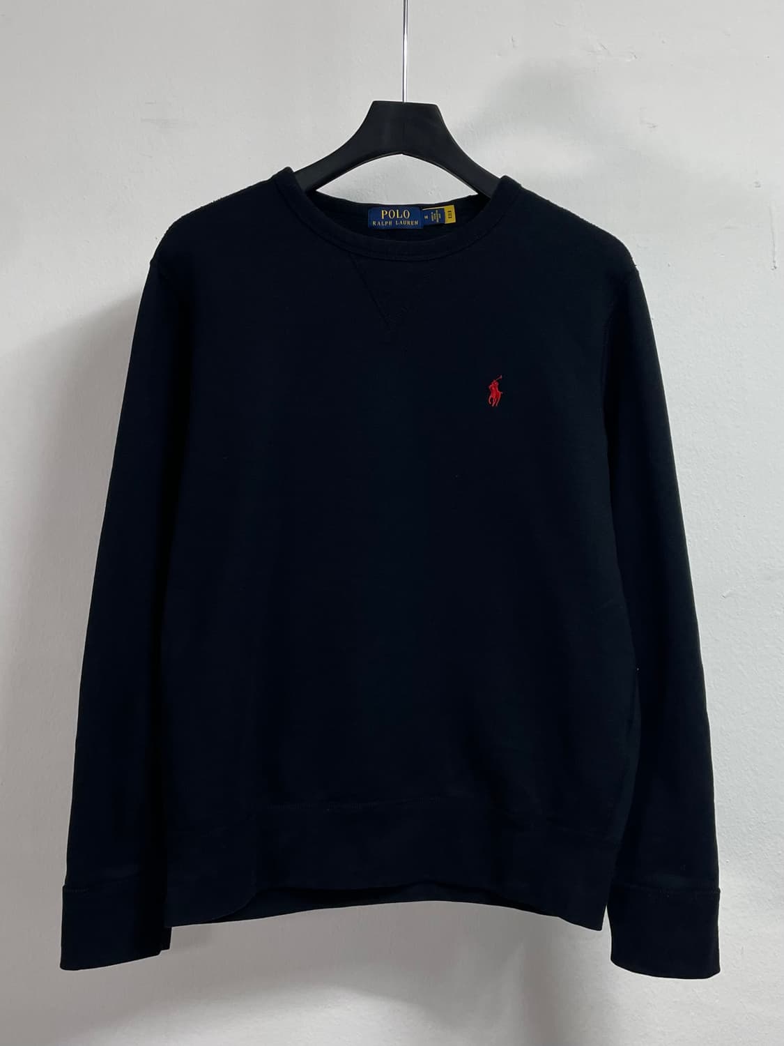 폴로 랄프로렌 블랙 헤비 맨투맨 (on.123)   상품이미지1