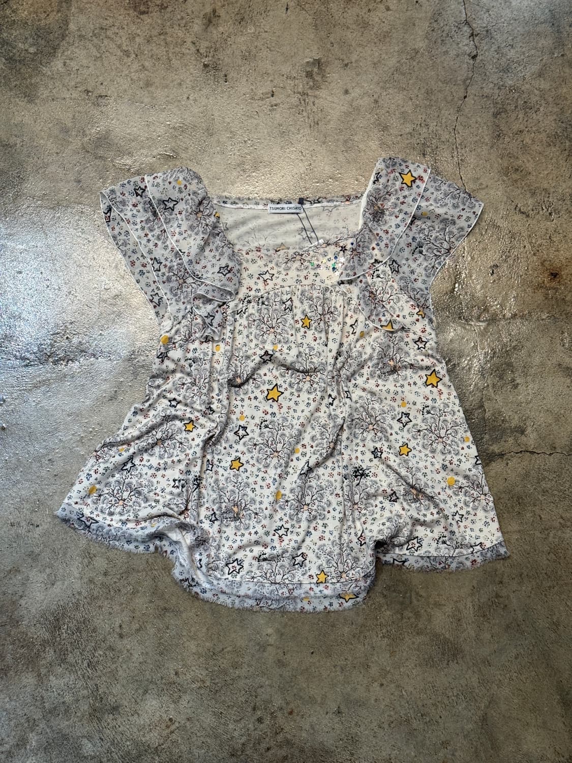 44-55 ) TSUMORI CHISATO Star Garden Top 상품이미지3