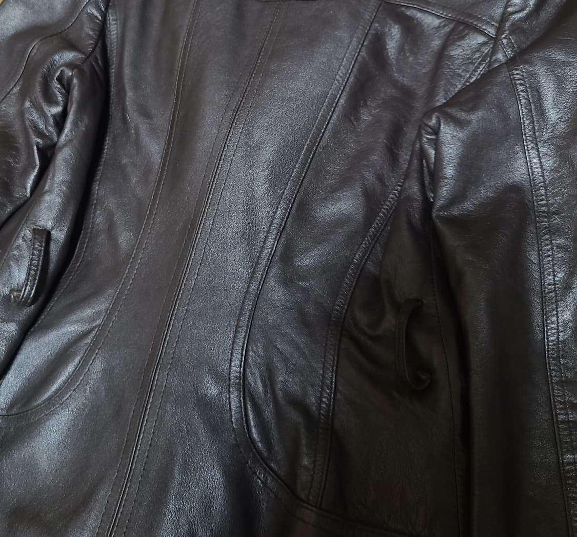 폭스퍼 가죽자켓 상품이미지4