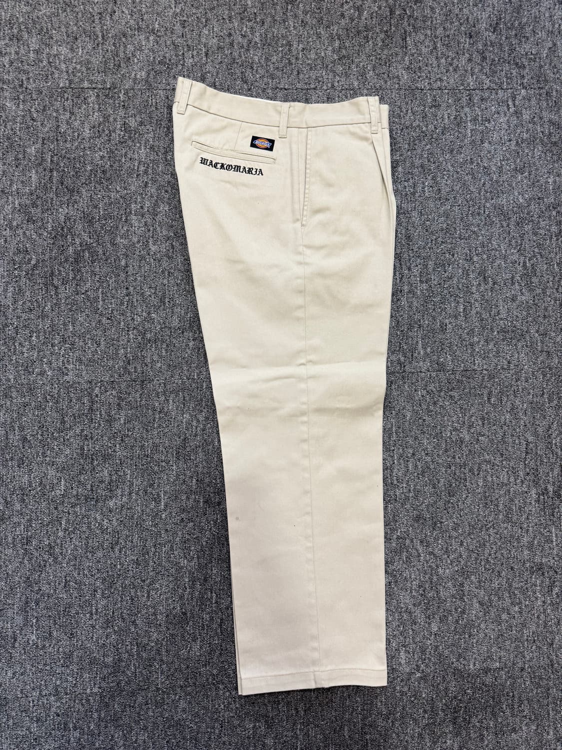 와코마리아 디키즈 플리티드 베이지 트라우저 L 상품이미지4