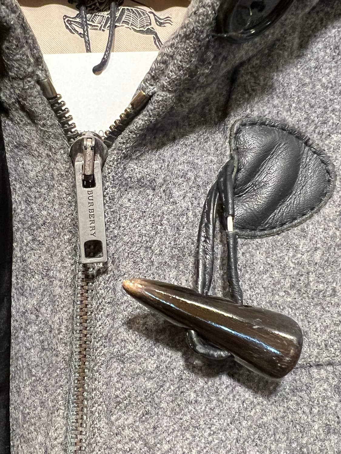 [55]Burberry London 버버리 런던 여성 숏 후드 더플 코트 상품이미지4