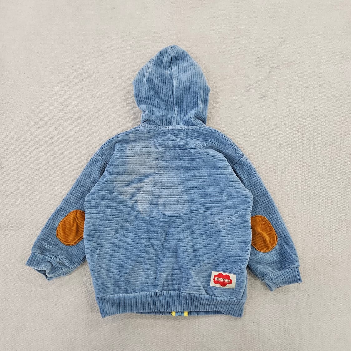 [130] 베베드피노 키즈 테디베어 벨로아 후드 집업 자켓 0116Y1 상품이미지4