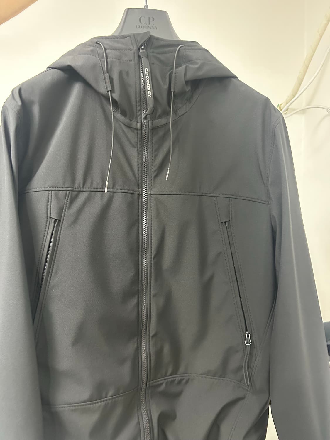 C.P. 컴퍼니 쉘-R 고글 자켓 블랙 - 25SS 상품이미지2