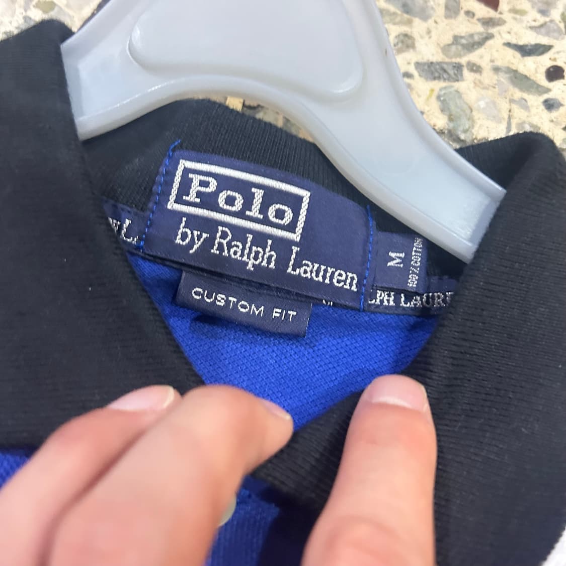 폴로(POLO) 빅포니 블랙와치 치프키츠 카라티 상품이미지6