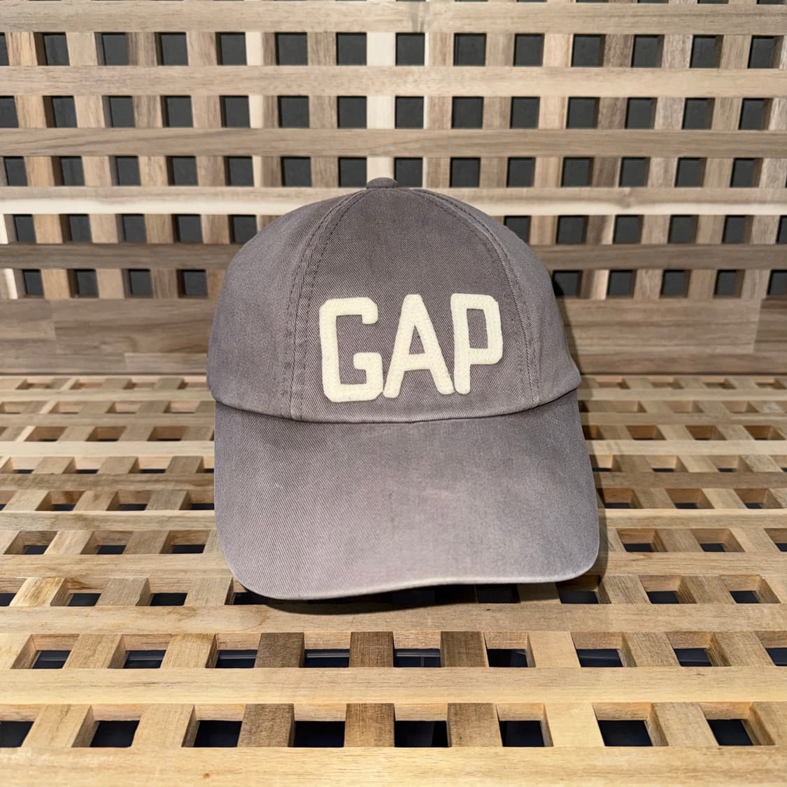 갭 GAP 아플리케 베이지 캡 상품이미지2
