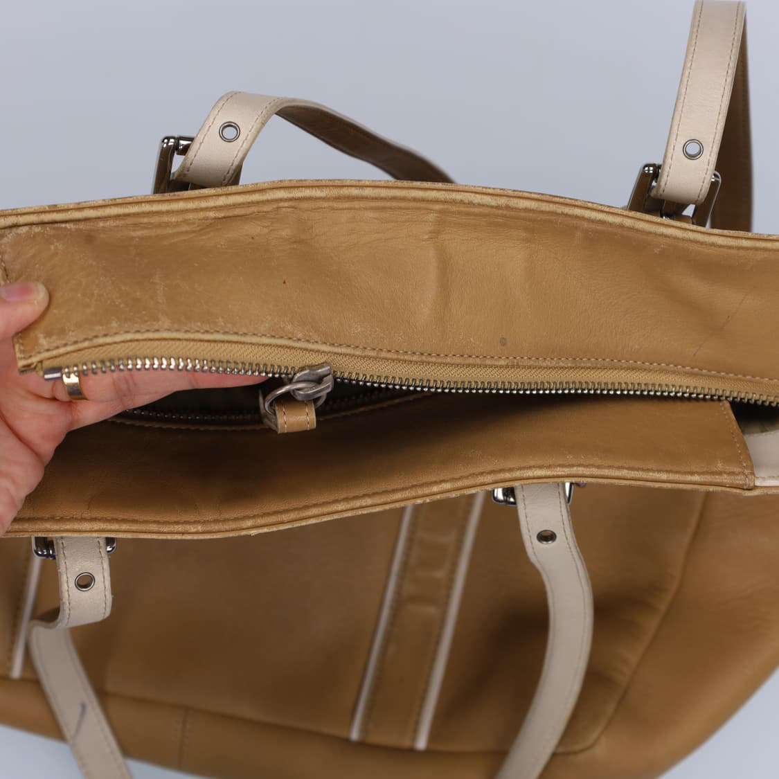 F 코치 토트백 가방 0406H1 상품이미지3