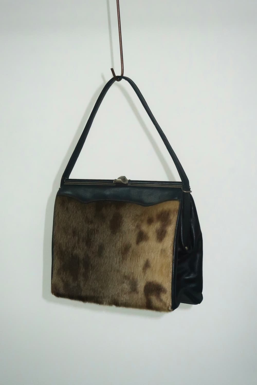 60’s Sealskin handbag made in Canada 상품이미지1