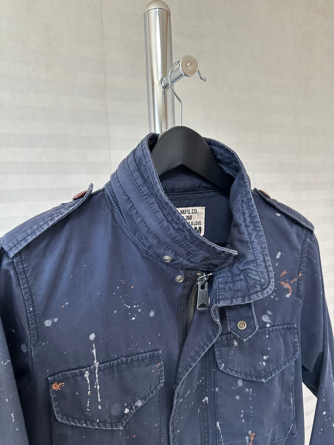 BEAMS Paint Splatter Field Jacket 상품이미지4