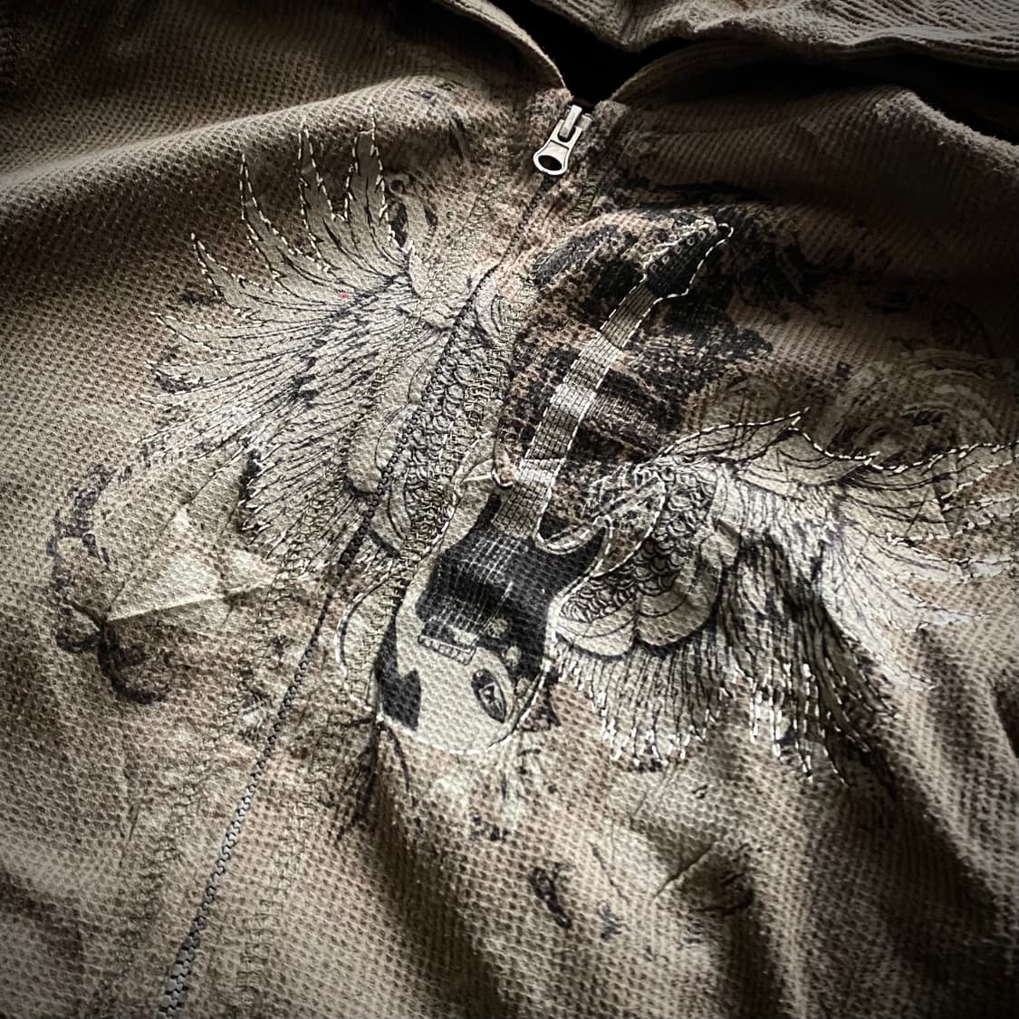 Y2K MOOD Hooded zip-up  상품이미지3