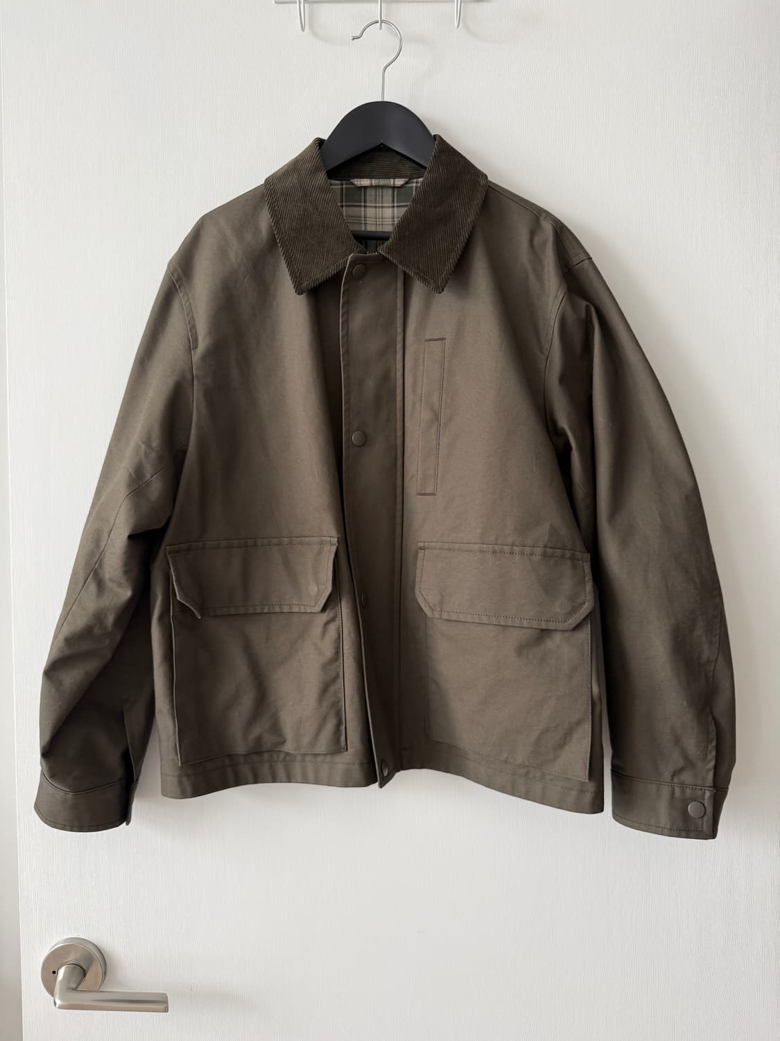 유니클로 유틸리티 쇼트 블루종 자켓 (올리브/S) 상품이미지2