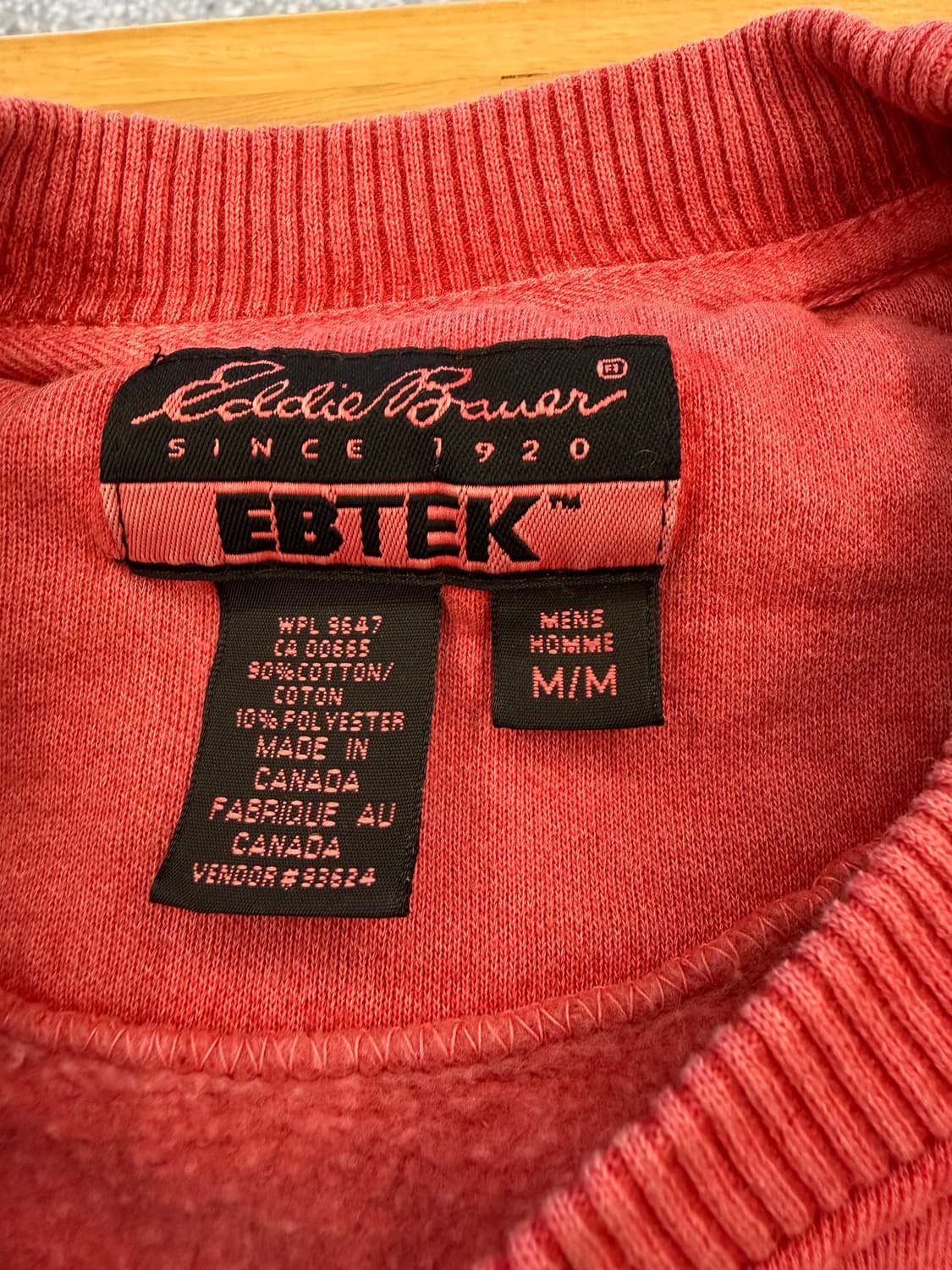 90s 에디바우어 EBTEK 맨투맨 상품이미지3