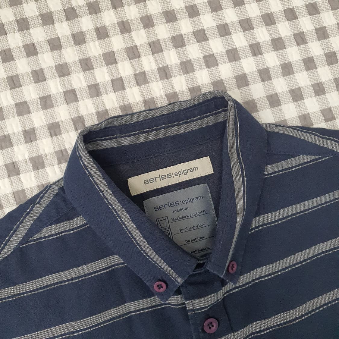 시리즈 에피그램 긴소매 셔츠 남자95 상품이미지2