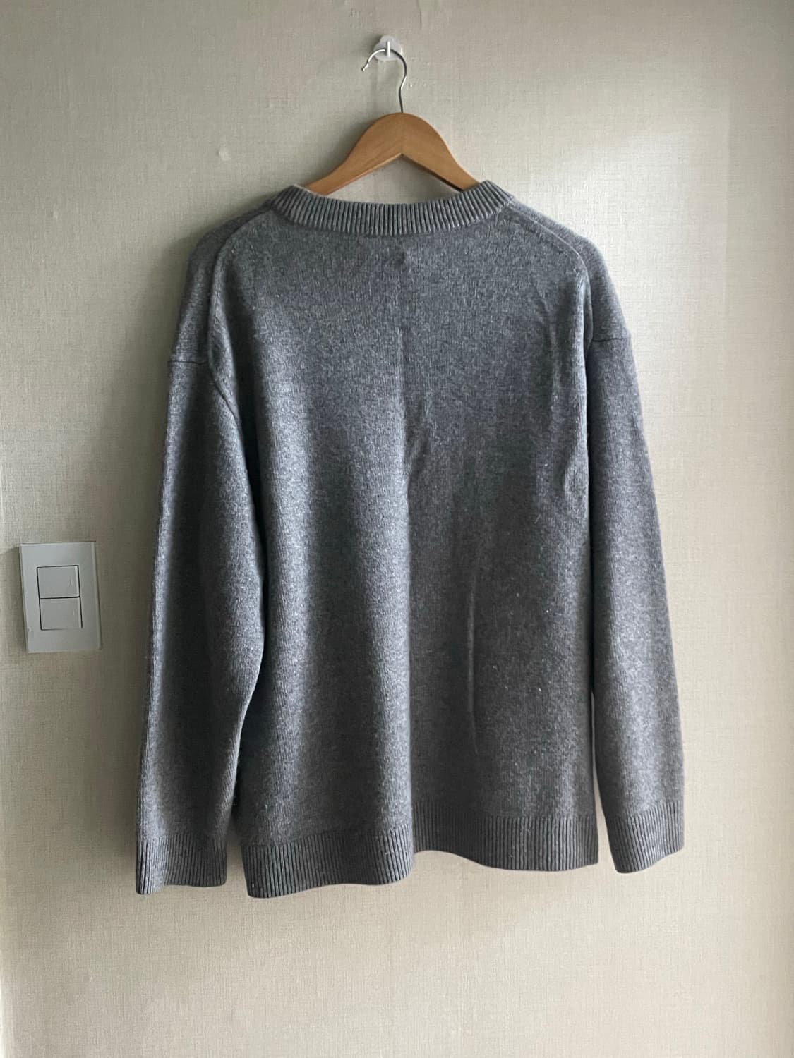 코스 COS 캐시미어 100% 니트 그레이 S(100-103) 상품이미지4