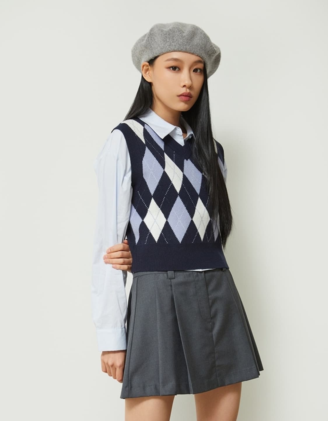 스파오 아가일 베스트 상품이미지1