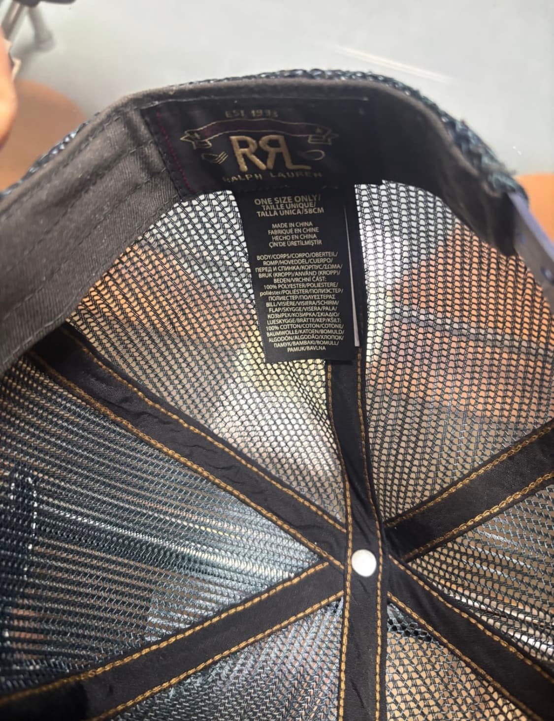 RRL 썬더버드 아플리케 볼캡 상품이미지3