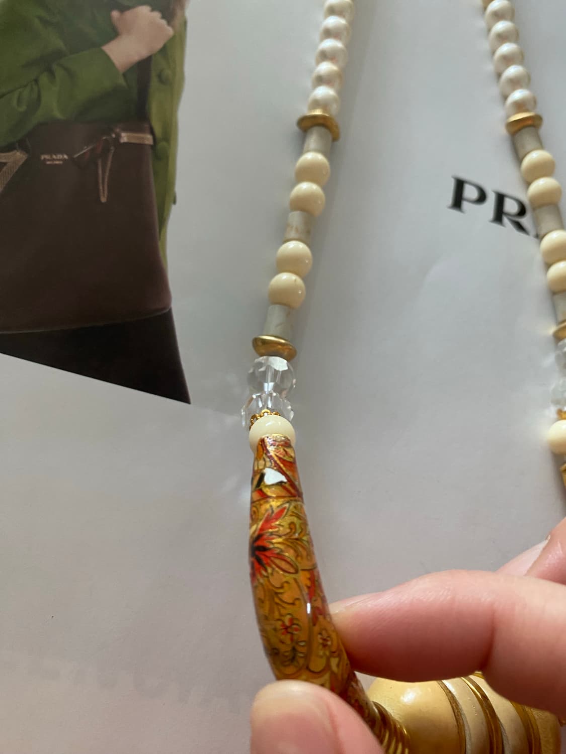 오리엔탈 에스닉 보헤미안 빈티지 비즈 목걸이 상품이미지3