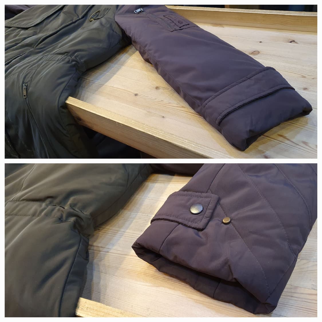 66.Satin 라쿤퍼 다운패딩  상품이미지6