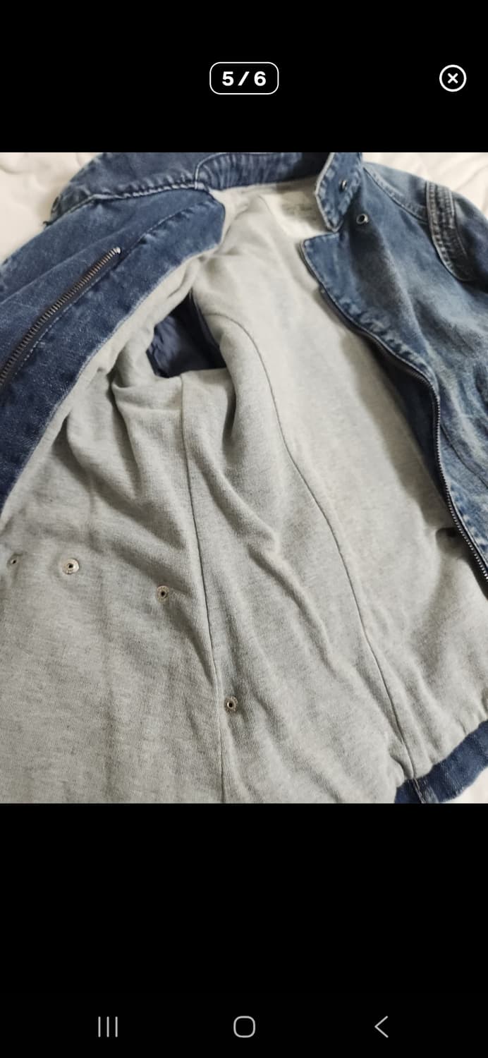 Y2k & punk mood denim jacket 펑크 청자켓 상품이미지4