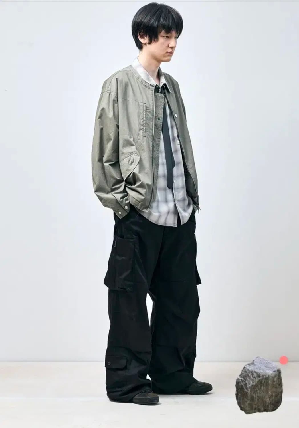 해칭룸 플라이트 자켓 카키 3(M) 상품이미지2