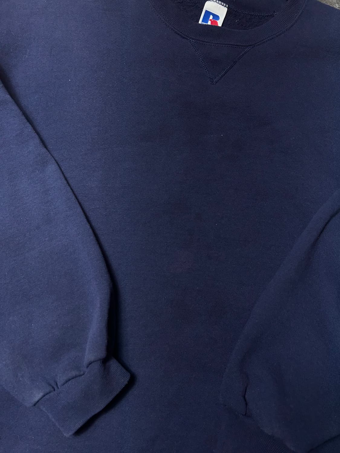 00s russell crewneck 2000년대 러셀 크루넥 판매 상품이미지3