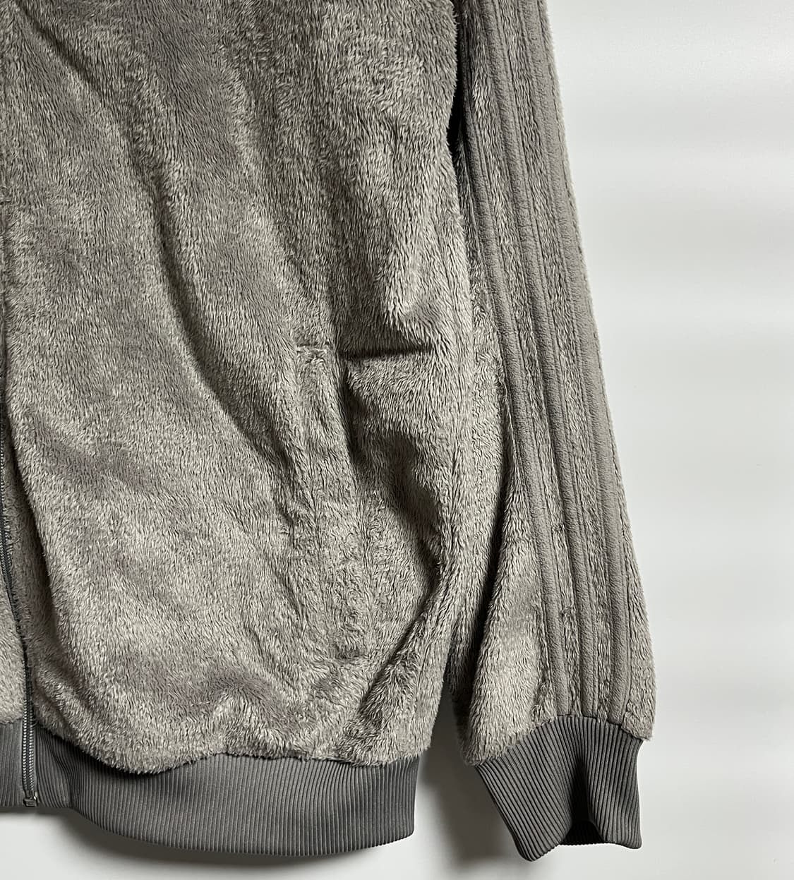 공용 아디다스 쉐르파 후드집업 자켓 플리스 110 상품이미지2